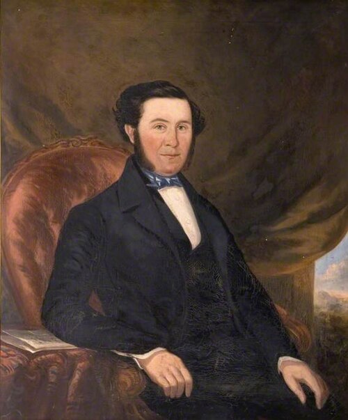 Portrait of a Tarrant Rushton Farmer, 1860, 