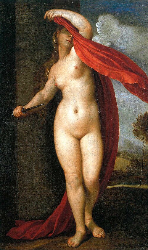 Death of Lucretia., 1550, 