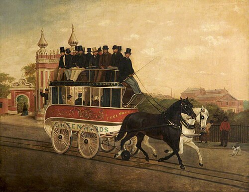 The Five-Wheeled Omnibus, 1863, 