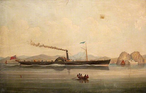 Clyde Steamer PS 'Sultan', 1861, 