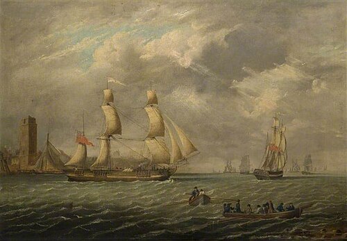 The Brig 'Darius', 1862, 