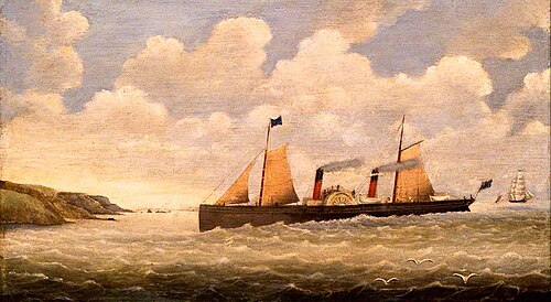 Steamship 'Éclair', 1869, 