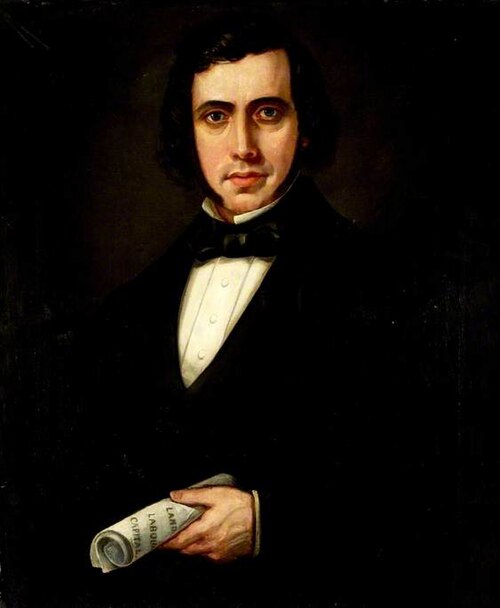 Portrait of an Unknown Gentleman with a Scroll in His Hand, 1870, 