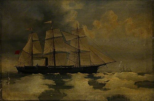 Steam Whaler 'Chase', 1870, 