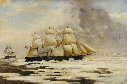 Steam Whaler 'Chase', 1870, 