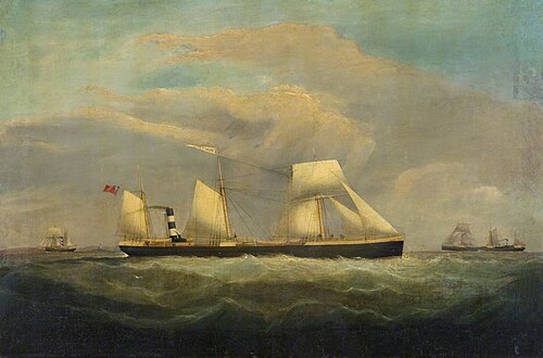 SS 'Jane Bacon', 1865, 