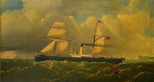 SS 'York', 1870, 