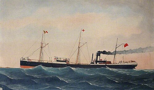 SS 'Durham', 1870, 