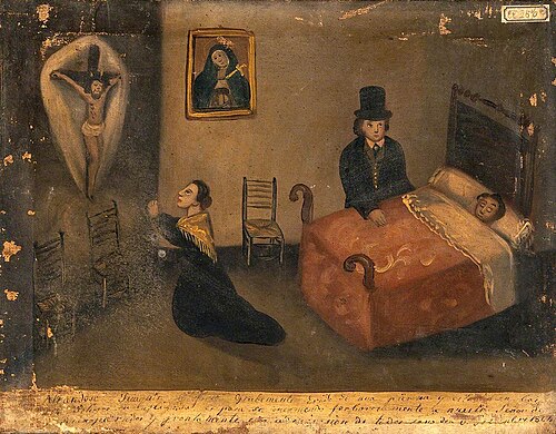 Juaquin (?) Recovering from a Wounded Leg, 6 (?) September 1861, 1866, 