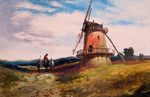 Smethwick Windmill, 1868, 