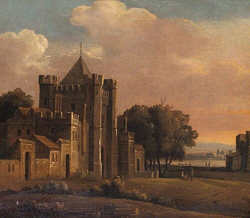 Croydon Old Palace, Surrey, 1871, 