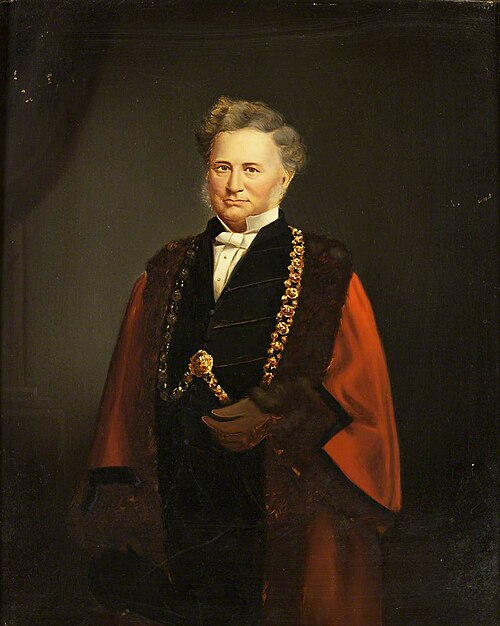 Portrait of an Unknown Mayor, 1875, 