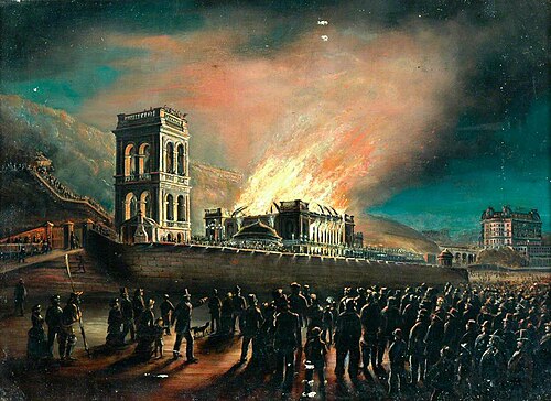 The Spa Fire, 1876, 