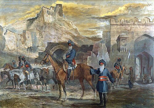 Sowars of the 19th Regiment of Bengal Lancers in Afghanistan, 1880, 