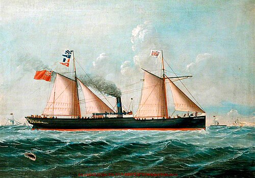 SS 'James Hogg'*, 1877, 