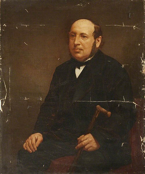 William Rostron, Founder of Scoltabrook (?) Paper Mill, Darwen, 1877, 