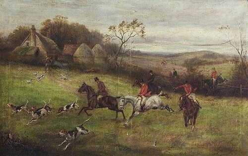 Hunting Scene, 1880, 