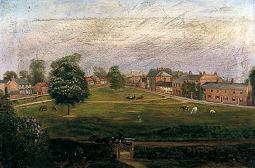Clifton Green: The View from My Window, 1880, 