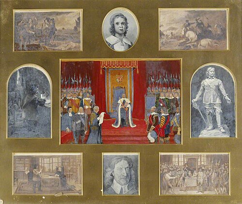 Scenes from the Life of Oliver Cromwell, 1885, 