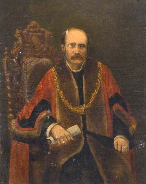 Reginald Aldridge (c.1845–1897), Mayor of Poole (1881–1882), 1882, 
