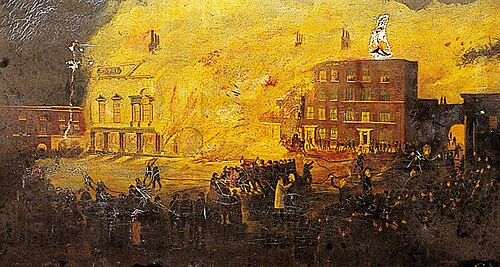 Assembly Rooms Fire, Margate, Kent, Friday October 27 1882, 1882, 