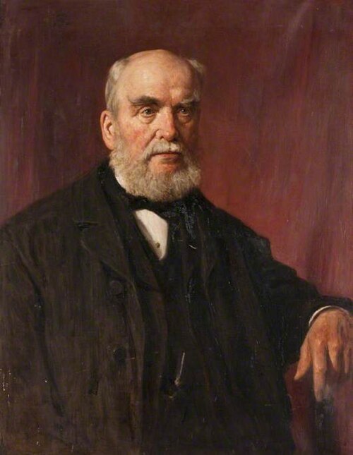 Sir J. Falshaw (d.1889), Bt, Chairman of the North British Railway Company (1882–1887), 1884, 