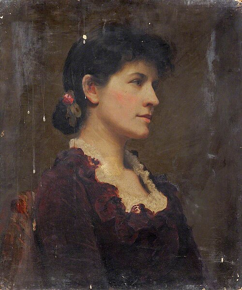 Portrait of an Unknown Woman, 1884, 