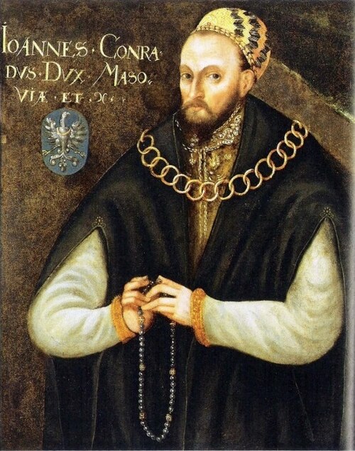 Portrait of Konrad III the Red, Duke of Masovia., 1550, 