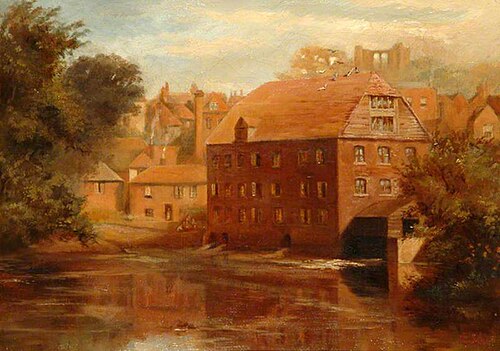 The Mill, Guildford, 1886, 