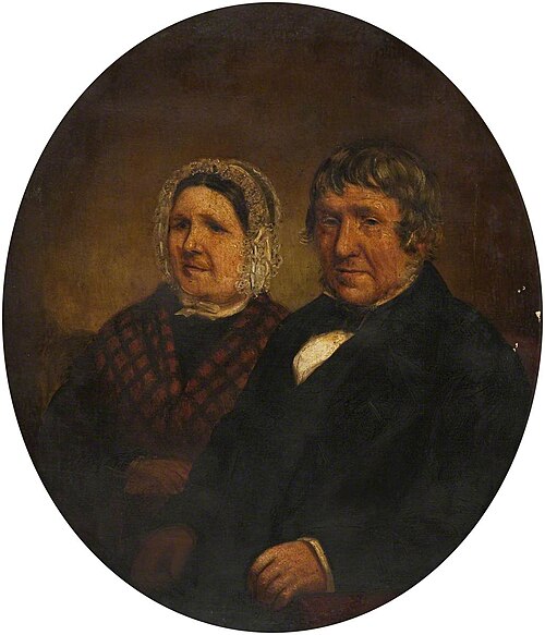 Portrait of an Elderly Couple, 1889, 