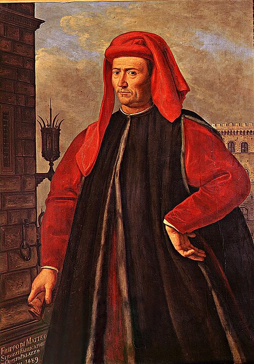 Portrait of Filippo Strozzi the Elder, 1590, 