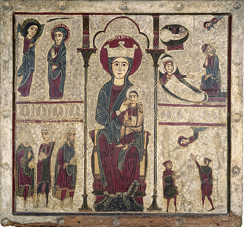Altar frontal from Rigatell, 1260, 