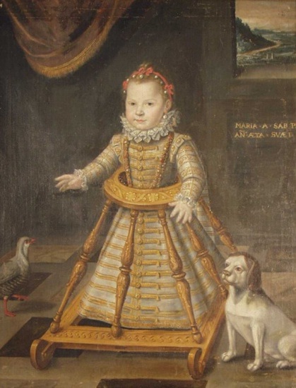 Portrait of Maria Apollonia of Savoy (1594-1656), , 