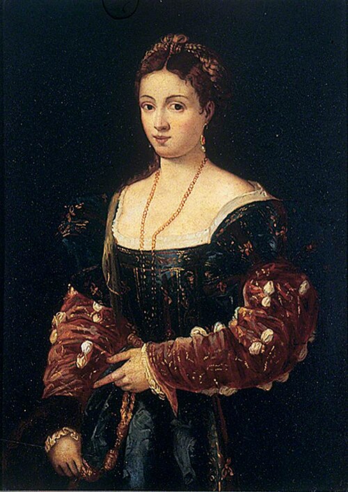 Portrait of a Lady (La bella), 1600, 