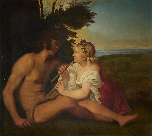 A Shepherd and a Nymph, 1600, 