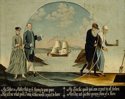 Allegory of Youth and Age, 1800, 