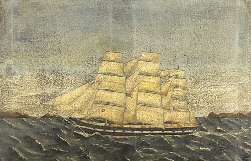 Sailing Ship 'Her Majesty', 1867, 
