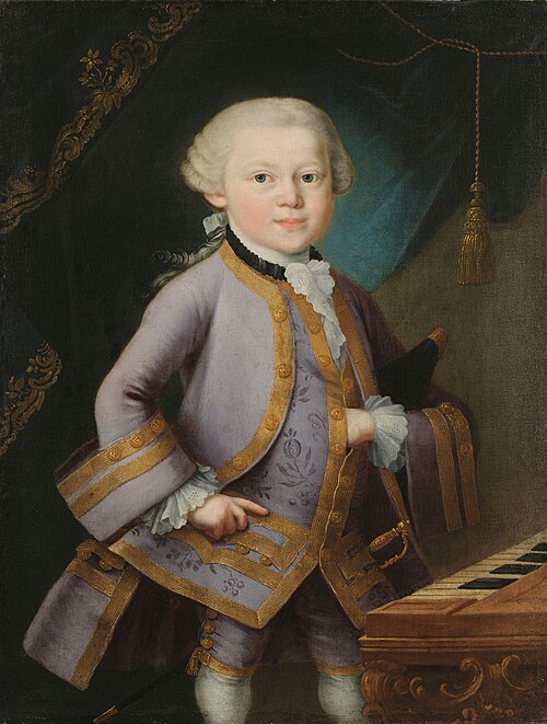 The Boy Mozart, 1763, 