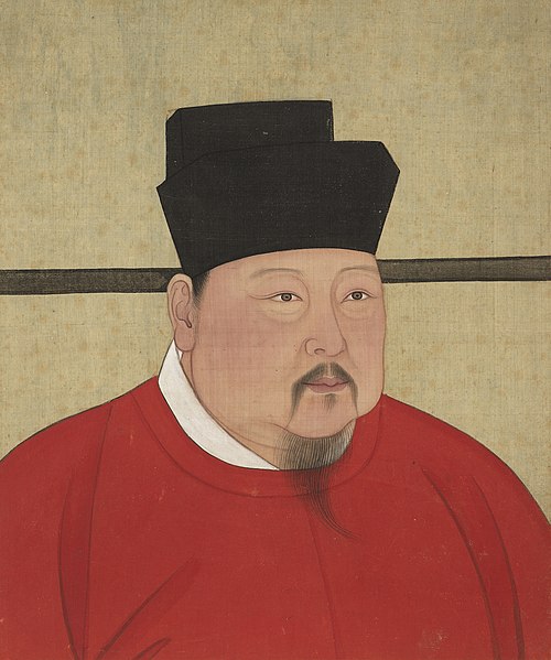 宋代帝半身像册-宋朝真宗皇帝像, , 