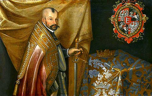 Portrait d'Étienne Báthory en costume de sacre., 1583, 