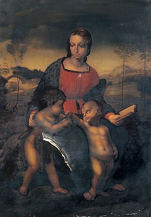 Madonna del cardellino, 1900, 
