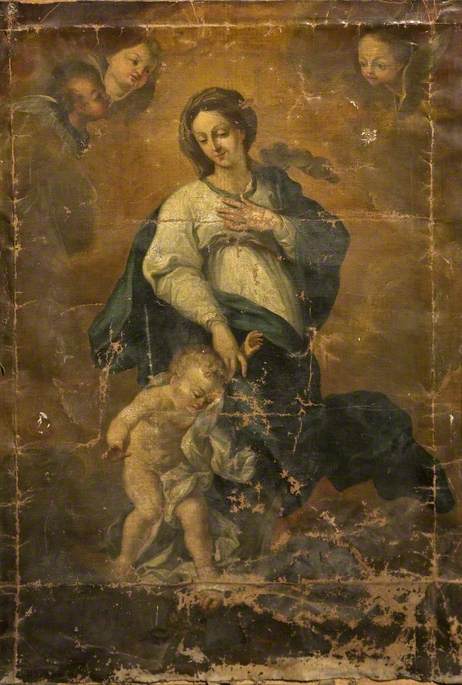 Madonna with the Christ Child Overcoming Satan, 1725, 
