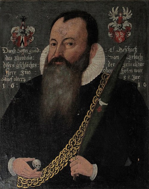 Bildnis Theobald von Erlach (1561-1622), 1616, 