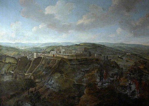 Auckland Castle, View from the South East, 1700, 