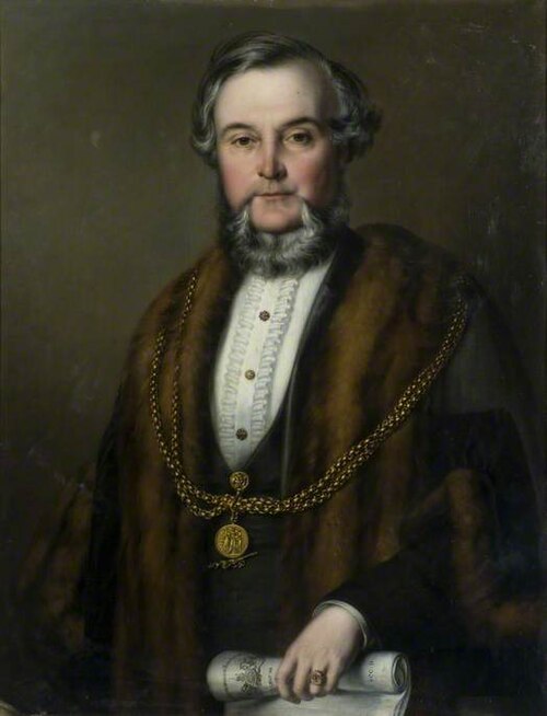 Alderman J. Middleton Vernon, Mayor (1868–1869), 1850, 