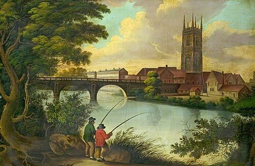 Derby from Chester Close, 1800, 