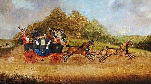 Beverley and Hull Passenger Coach, 1826, 