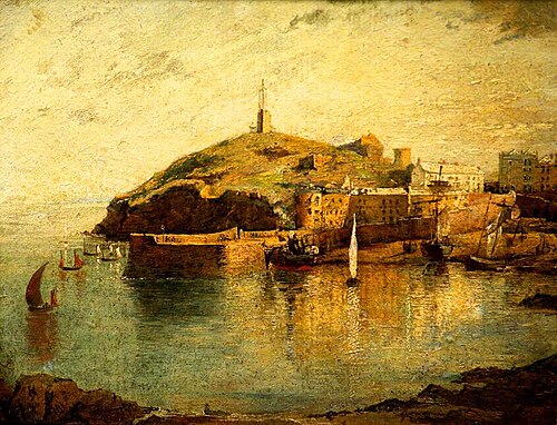 Tenby Harbour, 1850, 