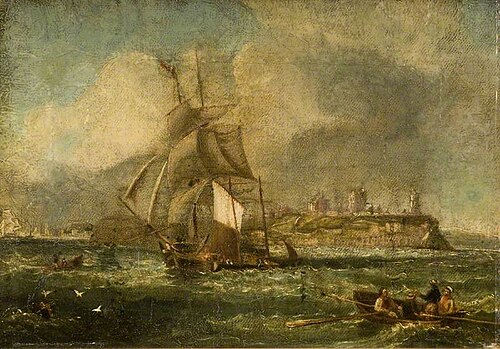 Entrance to the Tyne, 1850, 