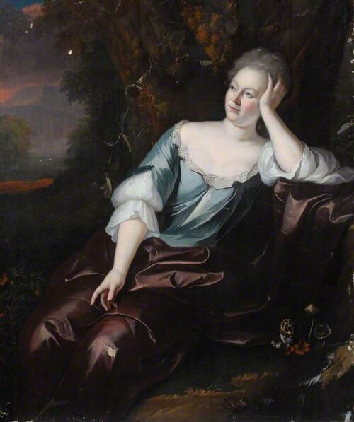 Portrait of a Lady Resting Her Head on Her Hand, 1715, 